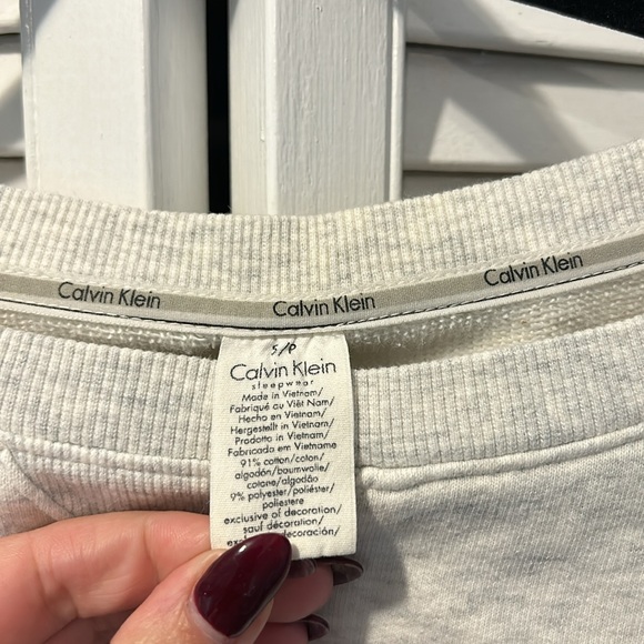 Calvin Klein sleepwear Sweatshirt | Grey - Picture 2 of 6